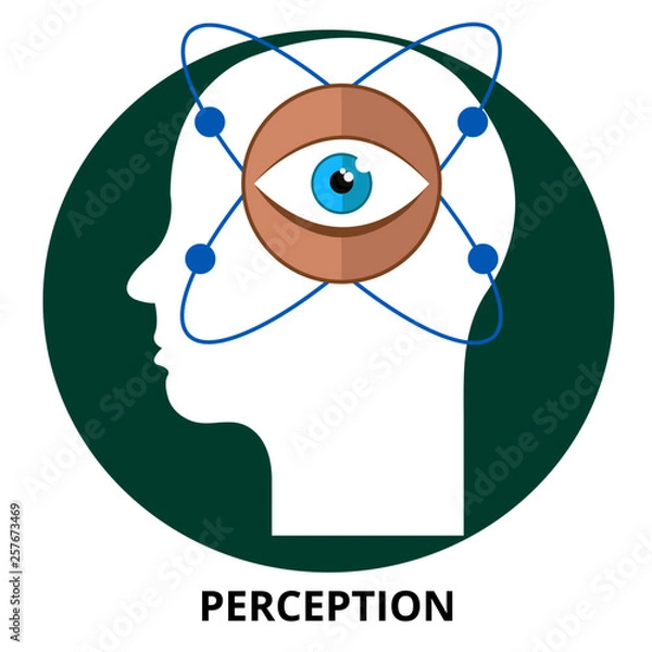 Obraz Perception Abstract Icon Surrealism Vector