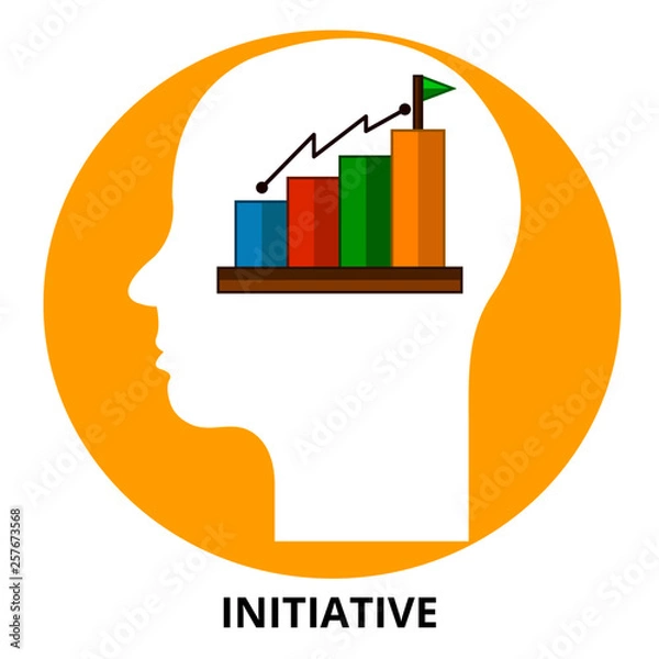 Obraz Initiative Abstract Icon Surrealism Vector