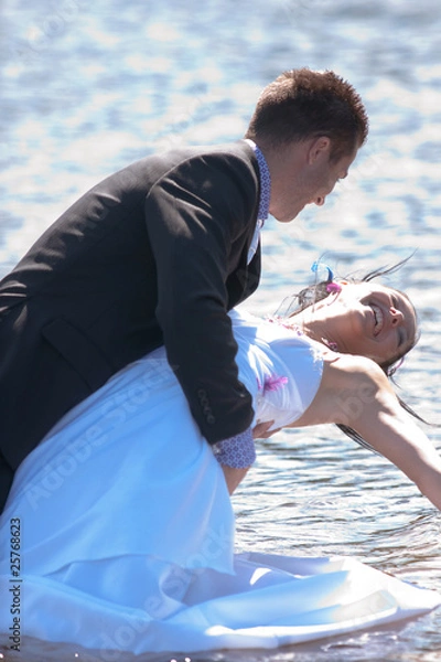 Fototapeta Wedding couple