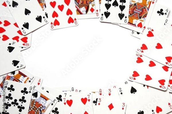 Obraz Ramka gier karcianych