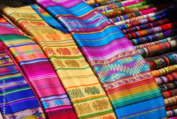 Fototapeta Tkaniny Ameryki Południowej