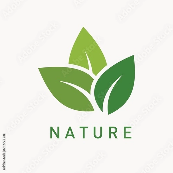 Obraz Nature logo template