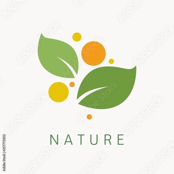 Obraz Nature green logo
