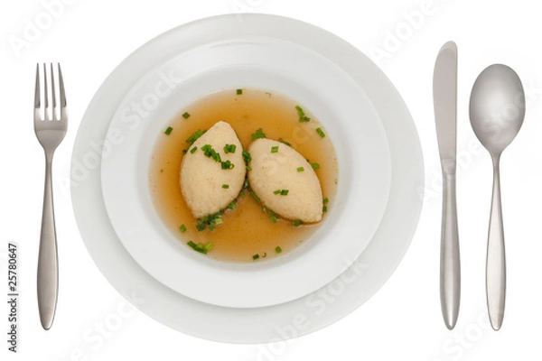 Obraz Grießnockerlsuppe