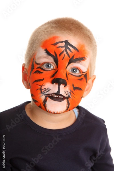 Obraz Portrait Tiger hochformat