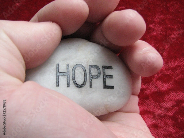 Obraz holding on to hope