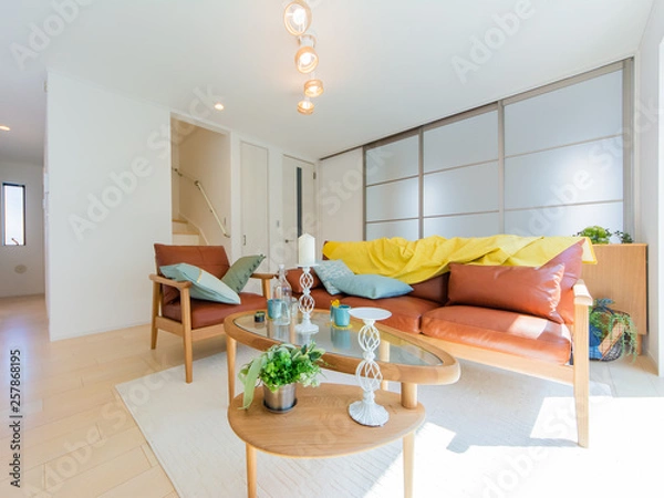 Obraz 新築戸建てのリビング