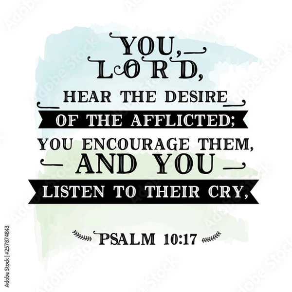 Obraz quote from bible.