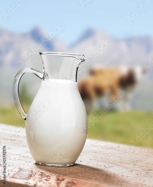 Fototapeta Milchkännchen