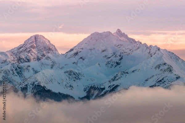 Obraz Winterstimmung auf der Lenzerheide