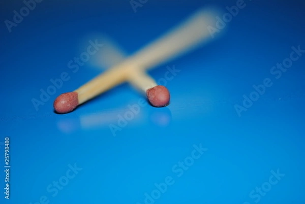 Obraz Match stick in focus