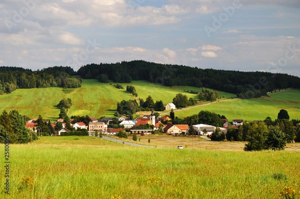 Obraz picturesque village