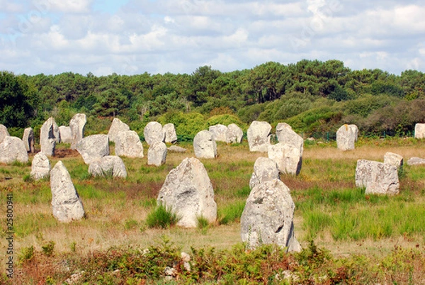 Fototapeta Alignements de Ménec