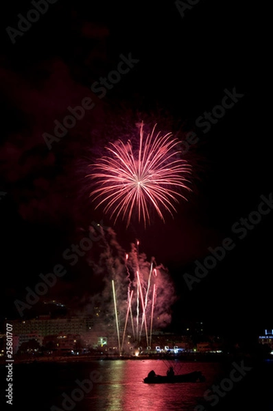 Obraz Fireworks Mallorca Santa Ponsa