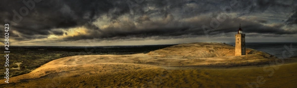 Fototapeta Lighttower at Sunrise