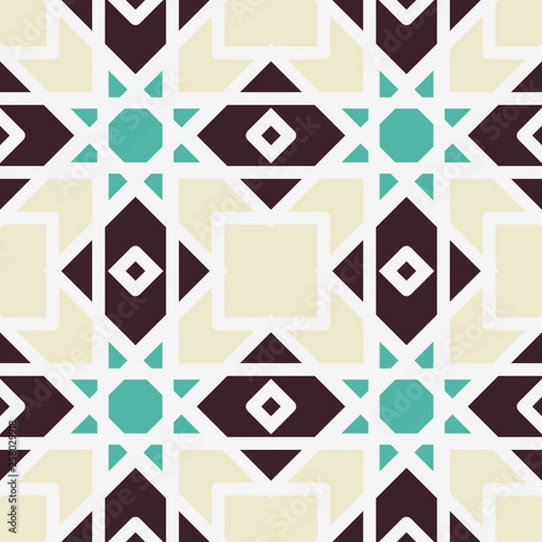 Obraz Vector Asian Geometric Pattern