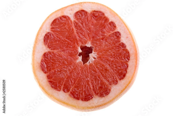 Fototapeta grapefruit isolated