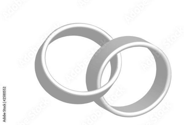 Obraz wedding bands