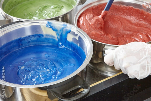 Obraz Seifenherstellung