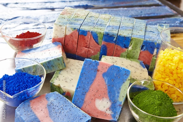 Obraz Seifenherstellung