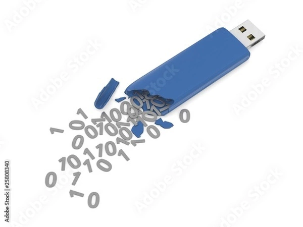 Obraz Concept for Data loss