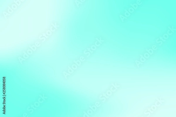 Obraz Blurred abstract blue, teal, aqua background.