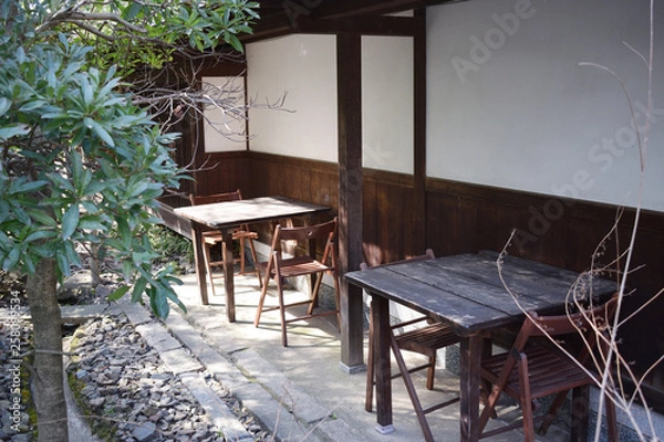 Obraz 和風テラス