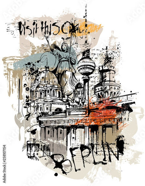 Fototapeta Berlin Cityscape