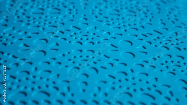 Fototapeta Blue plastic background - Image