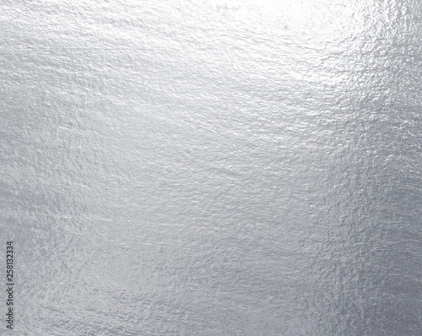 Obraz Shiny leaf silver foil paper