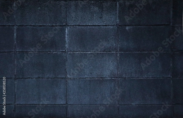 Fototapeta ブロック塀のグランジテクスチャ