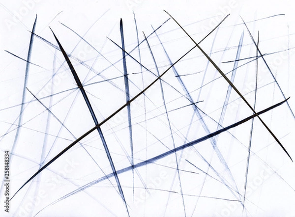 Obraz abstract background with  black lines