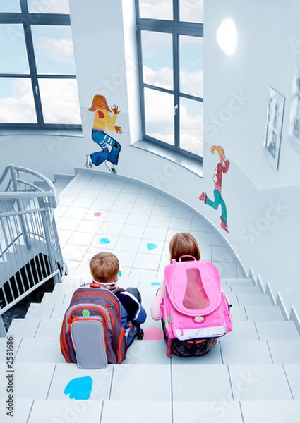 Obraz little students