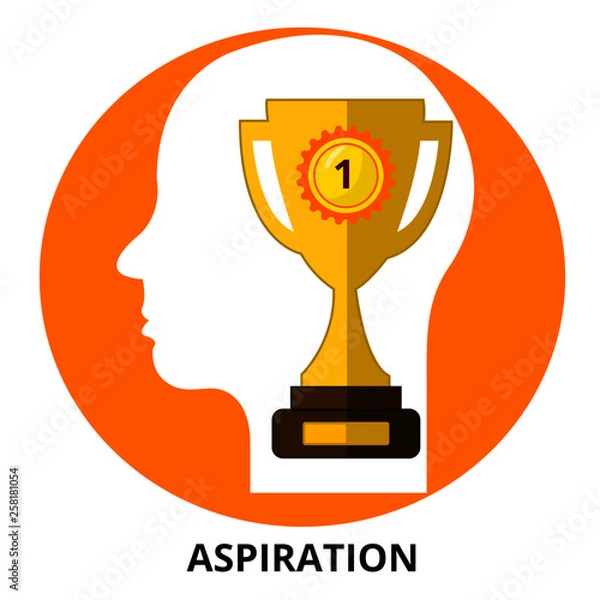 Obraz Aspiration Abstract Icon Surrealism  Vector