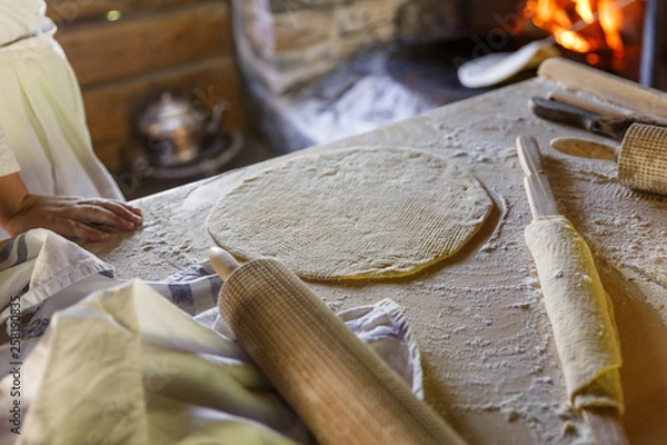 Obraz Norway flat bread 