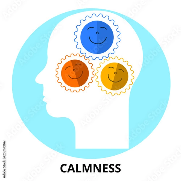 Obraz Calmness Abstract Icon Surrealism Vector