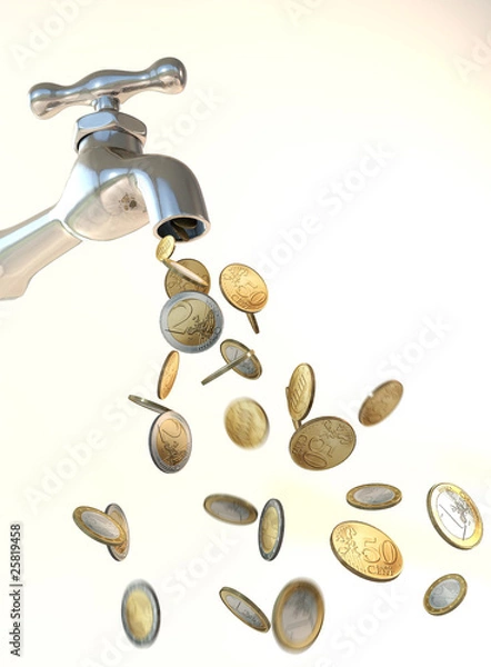 Obraz tassazione dell'acqua