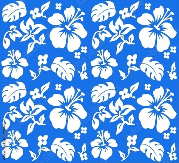 Fototapeta seamless surf pattern