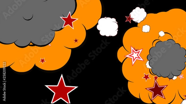 Obraz Comic Combinations Transition