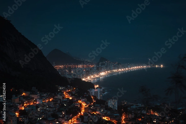 Obraz Vidigal at Night
