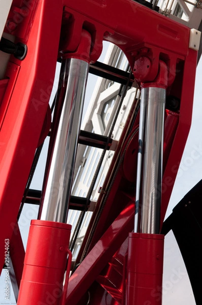 Obraz hydraulic pistons