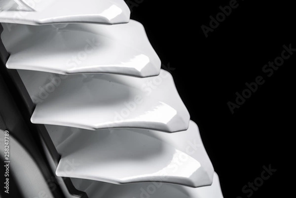 Obraz industrial lamp close-up