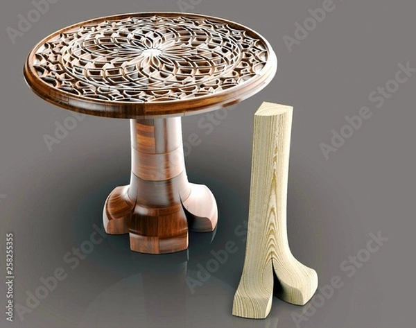 Obraz table and chairs