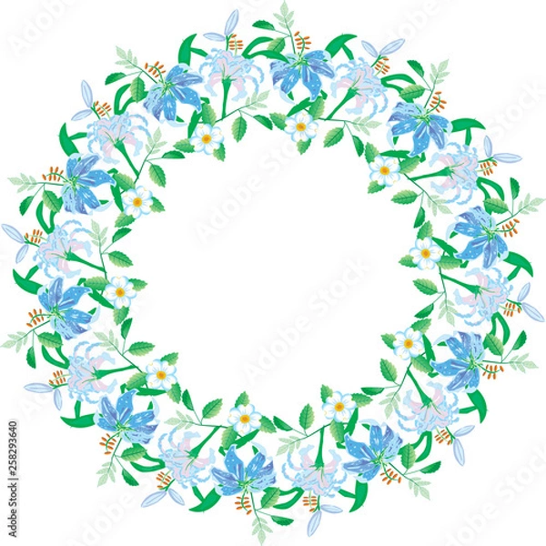 Fototapeta Round Pattern Mandala