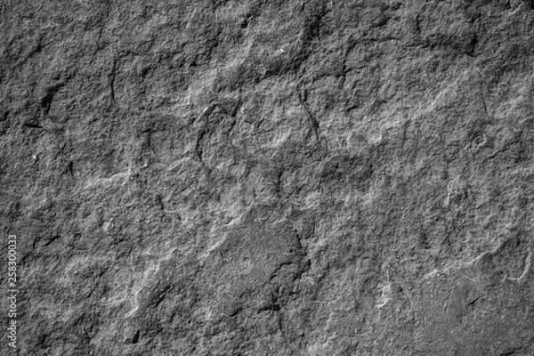 Obraz dark gray stone wall  , background