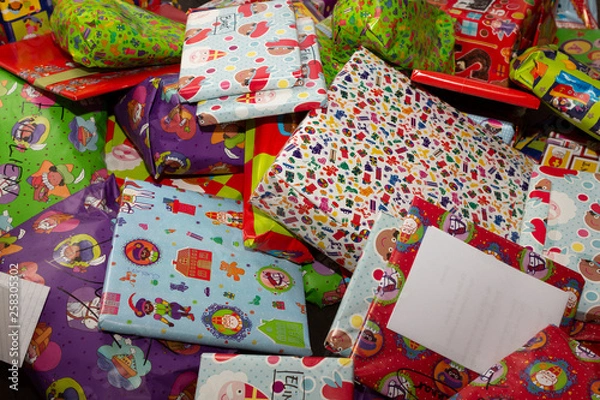 Fototapeta Sinterklaas gifts