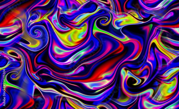 Obraz Magic space texture, pattern, looks like colorful smoke.