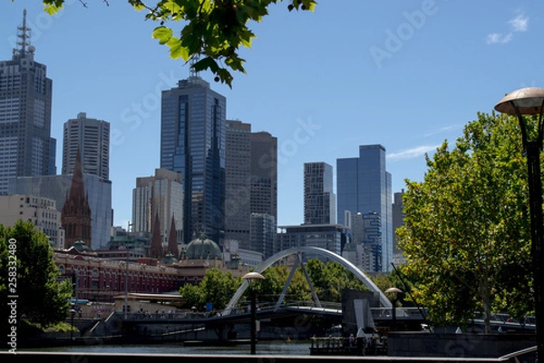 Obraz Melbourne city skyline