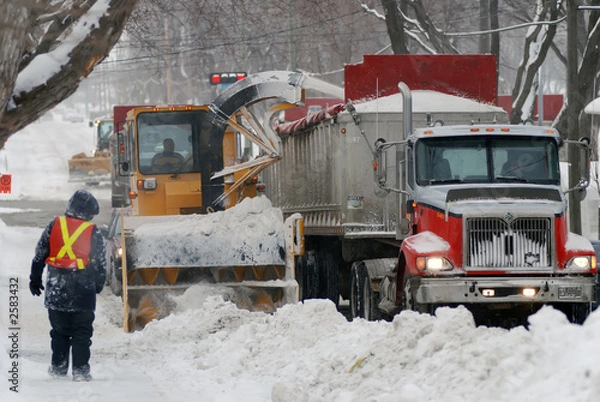 Obraz snow removal