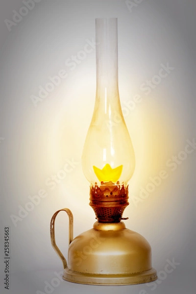 Obraz old oil lamp